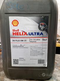 shell helix ultra 0w20 20 litri