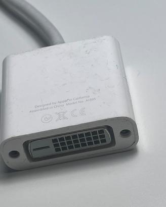 Apple display port - dvi + cavo dvi - hdmi