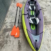 Canoa gonfiabile Decathlon a 2 posti