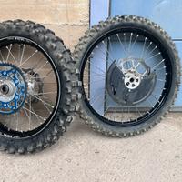 Cerchi ruote 21/19 ktm Husqvarna gas gas