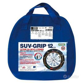 CATENE NEVE cora suv grip 12 NUOVE MAI USATE