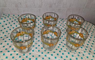 set 6 bicchieri country thun 