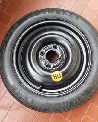 ruota di scorta T125/80 R 15