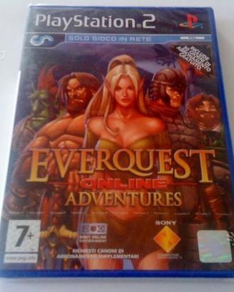 PS2 gioco EverQuest Online Adventures NUOVO