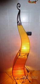 Lampada artigianale a vela