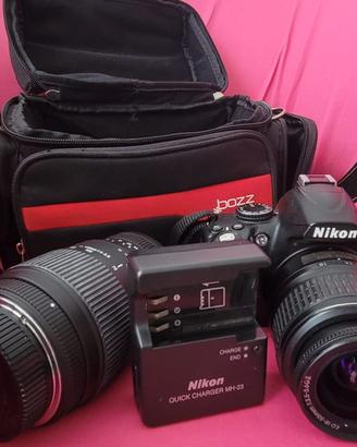 NikonD3000 + 18-55 + Sigma 70-300