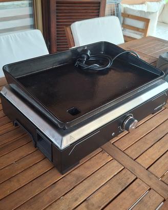Barbecue bbq piastra griglia elettrica