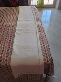 Lenzuolo matrimoniale di canapa e cotone