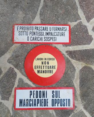 tabelle industriali vintage 