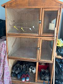 Voliera per pappagalli