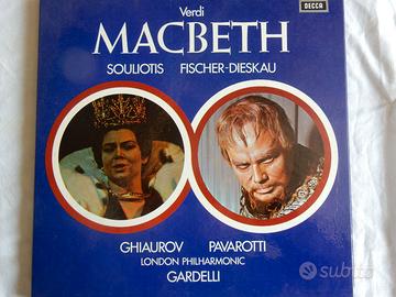 MACBETH di Giuseppe Verdi  BOX 3 LP