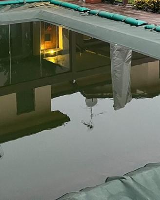 Telo copertura invernale piscina 10x6 + tubolari