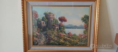 Quadro Mario Santini con certificato di autenticit