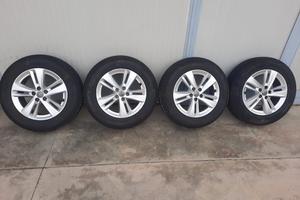4 cerchi in lega 17 originali opel grandland