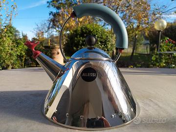 Bollitore Alessi + regali zuccheriera e bicchieri 