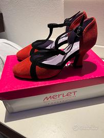 Scarpe da ballo Merlet Liscio Tango Latino