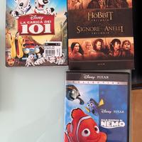 Due dvd Carica dei 101 e RicercaDiNemo