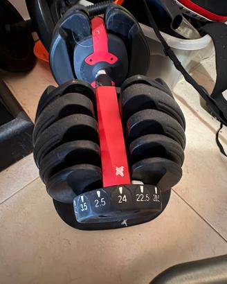 manubrio regolabile fino a 24 kg