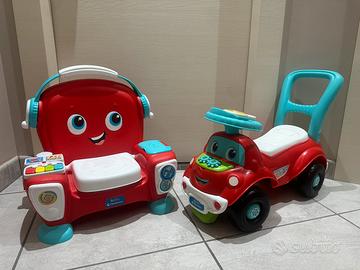 Coppia giocattoli bambini Clementoni
