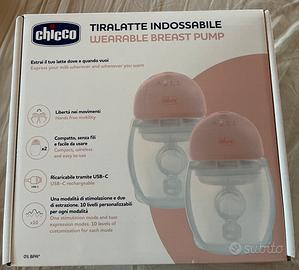 Tiralatte elettrico indossabile+coppe assorbilatte