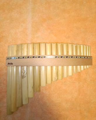 Flauto di Pan R18 in bambù - Toni in Do magg.