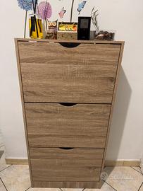 Scarpiera 3 scomparti