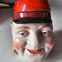 Antico Barattolo Tabacco in Ceramica - primi '900