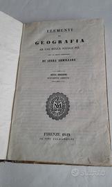 Elementi di geografia a uso delle Scuole Pie(1849)