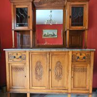 Camera Da Pranzo con 2 mobili in ciliegio massell