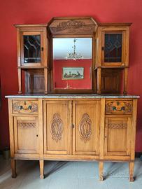 Camera Da Pranzo con 2 mobili in ciliegio massell