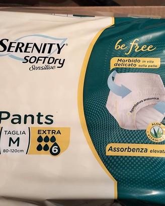 Pannoloni Serenity SoftDry Sensitive Pants – M