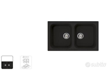 Lavello Cucina incasso  nero