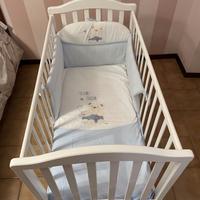 Lettino Mirtillo in Legno di Faggio Massello