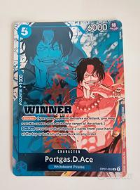 Carta One Piece Portgas D. Ace OP07-053 Winner 