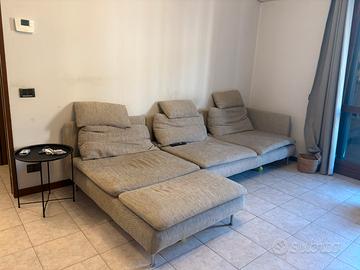 Divano IKEA Söderhamn grigio - Chaise Longue €350