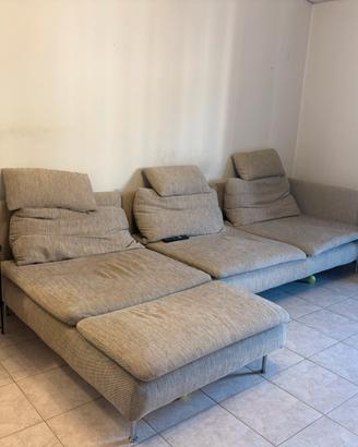 Divano IKEA Söderhamn grigio - Chaise Longue €350