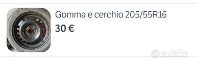  cerchi in ferro 