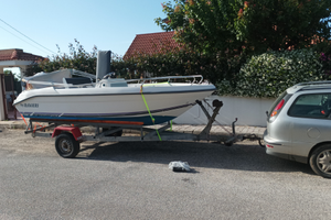 Barca Ranieri Azzurra motore Honda 40 cv