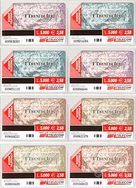 Schede Telefoniche serie "I TRENI DI IERI"