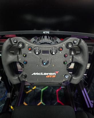 Fanatec Mclaren v2 + qr2 metallo + 3drap shifters