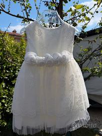 Abito cerimonia  bimba “Aletta”12 mesi.