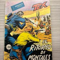 Tex – Il ritorno di Montales fumetto vintage