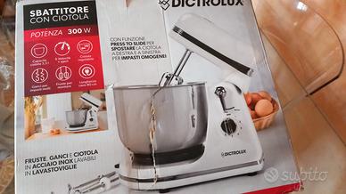 sbattitore elettrico con ciotola 