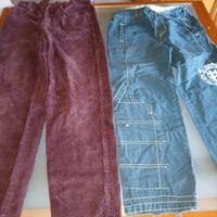2 paia di pantaloni ragazzo