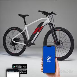 MTB bicicletta elettrica E-ST 100  27,5" Decathlon