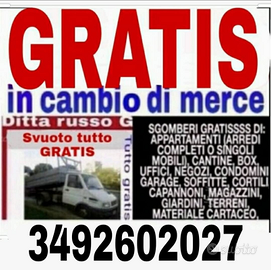 Sgomberi gratis a catania 3492602027