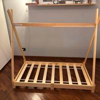 Lettino montessoriano + materasso 140x70