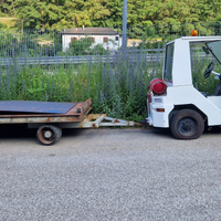 Trainatore con rimorchio