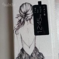 Custodia e vetro temperato Huawei Ascend P7 NUOVO