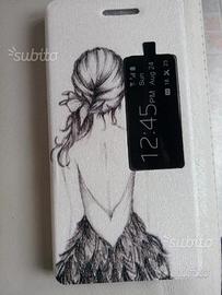 Custodia e vetro temperato Huawei Ascend P7 NUOVO